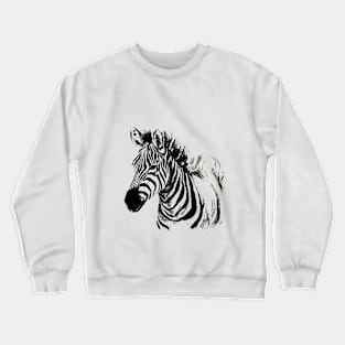 African Zebra Crewneck Sweatshirt